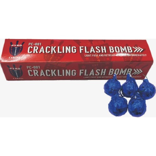 Crackling Flash Bombs